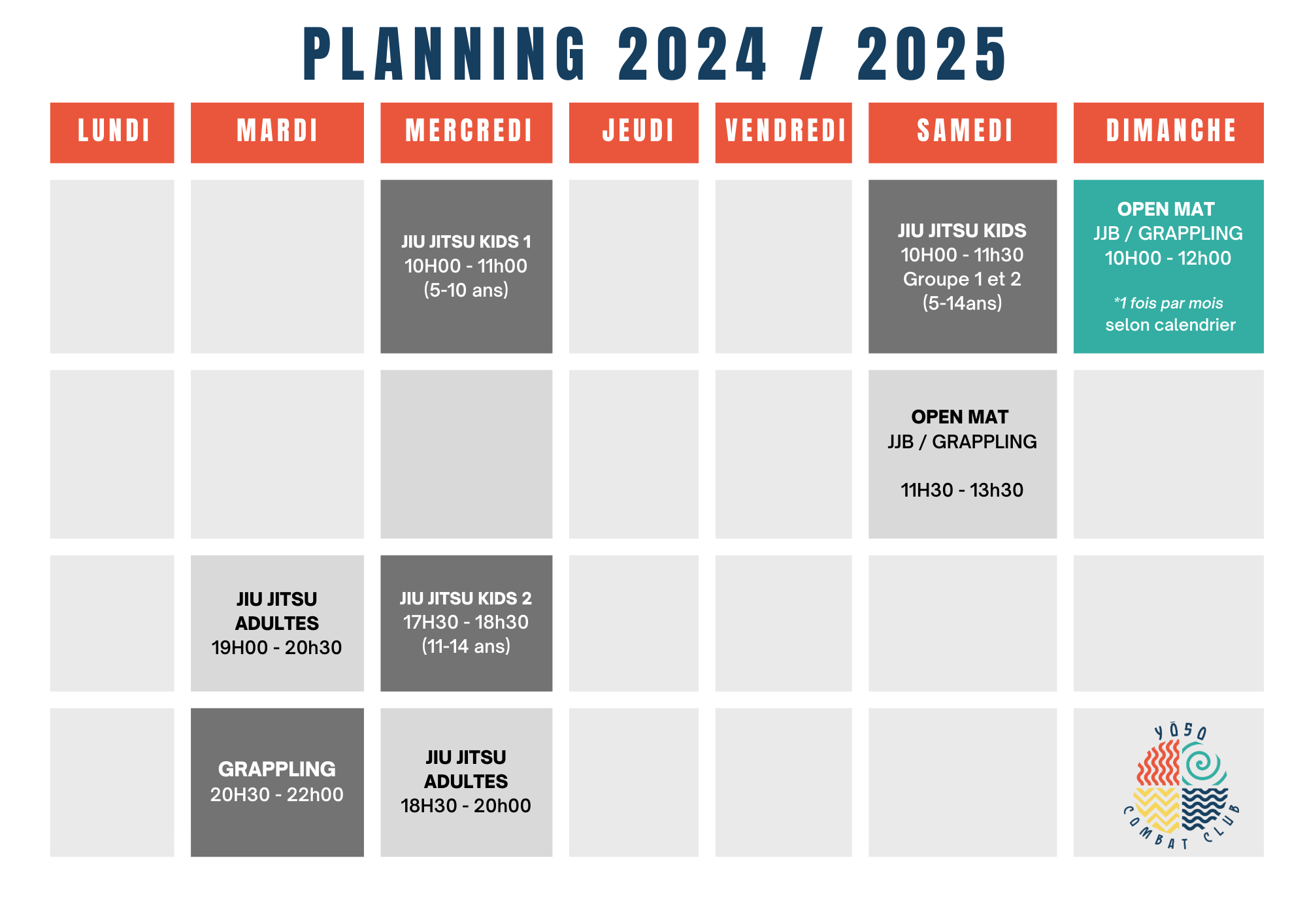 Planning 2024 2025 YOSO